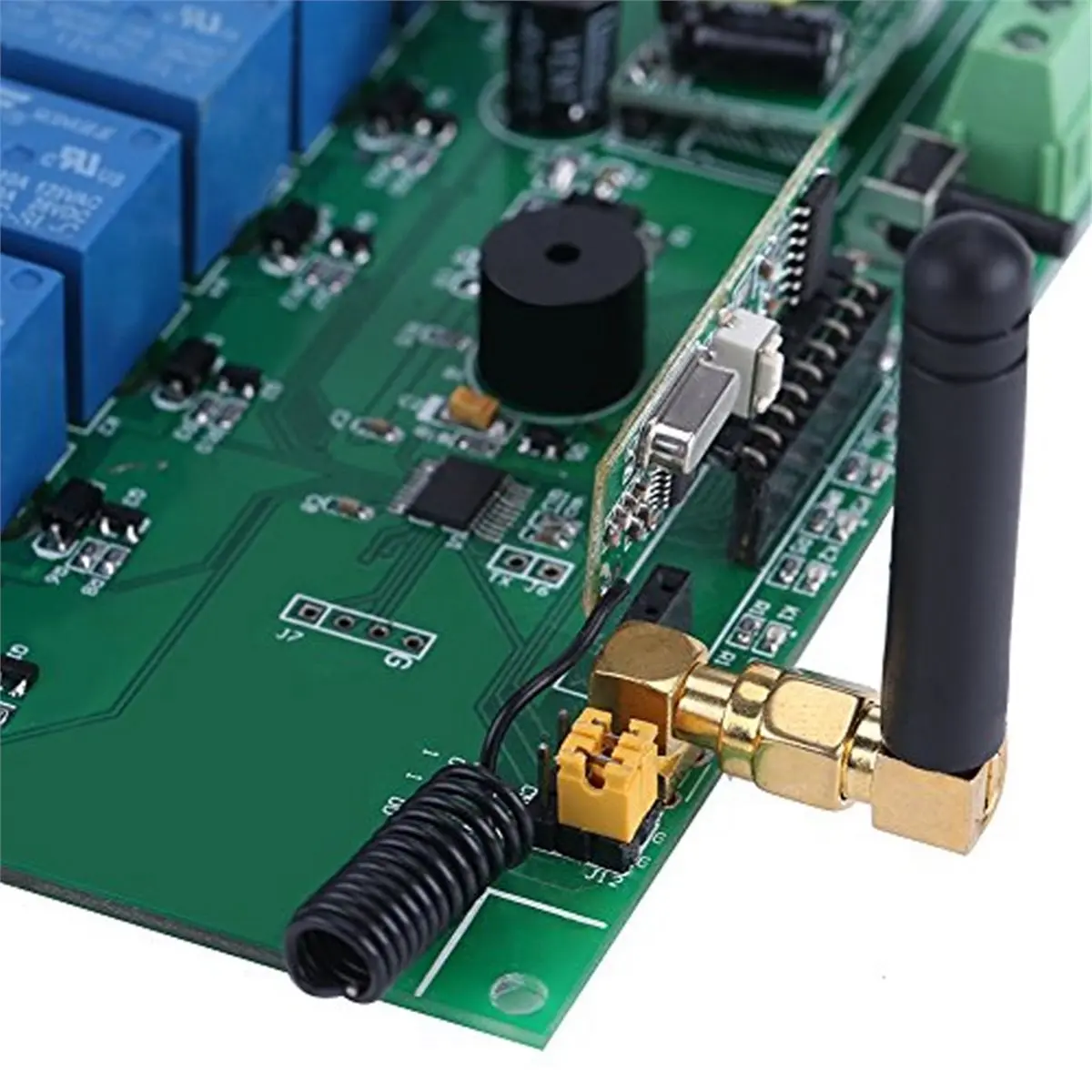 DT778 STOCK-110-240V 6 Channel Relay Module Board Remote Control Switch Momentary Selflocking Interlock 3 Commands 30mA X 6