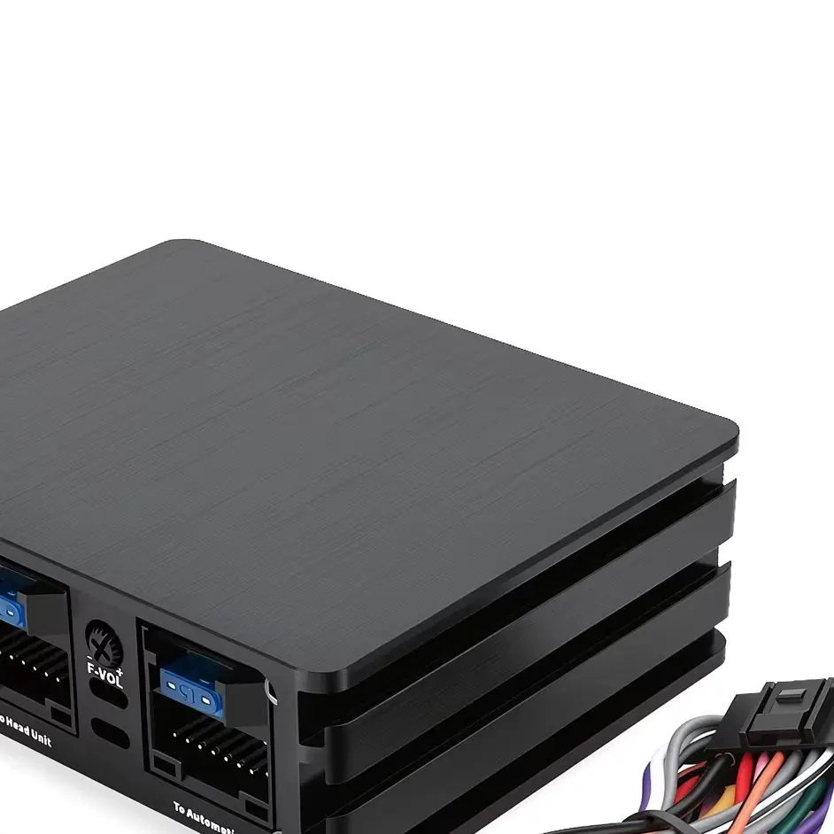 Amplificador de Potencia para Auto de 4*60W, Instalación No Destructiva, DSP, Altavoz de Audio para Auto, Amplificador DSP de 4 Vías para Radio Estéreo y Subwoofer