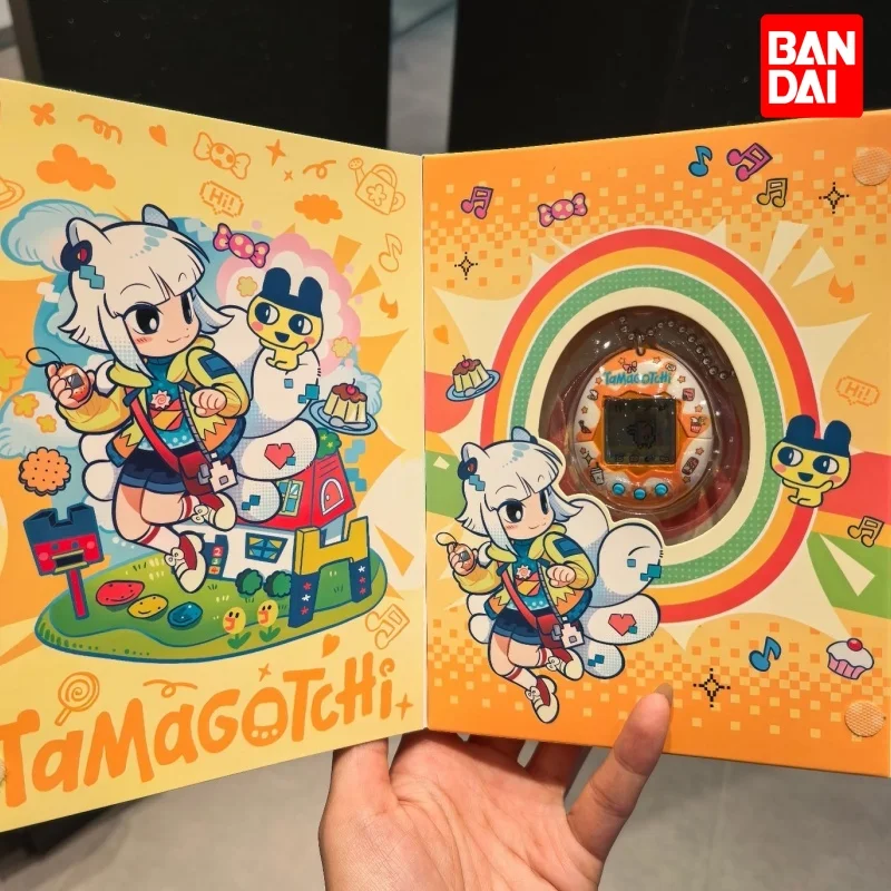 

Игровая приставка Bandai Tamagotchi Original Machine Reproduction Fei Ren Zai: Цифровой питомец, игрушка и устройство для общения, в изысканной упаковке