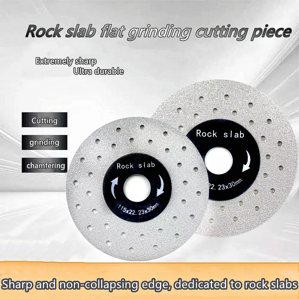 1Pcs 115/125mm Diamond Dry Cutting Disc Ultra-Thin Porcelain Rock Slab Saw Blade For Stone Glass Marble Chamfering Cutting Tools