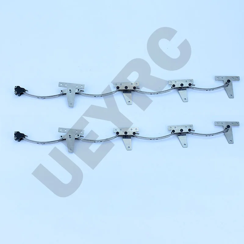 Stainless Steel 2/3/4 Axis Balance Suspension Kit Steel Plate Trailer for 1/14 Tamiya RC Truck SCANIA 770S VOLVO BENZ MAN Car