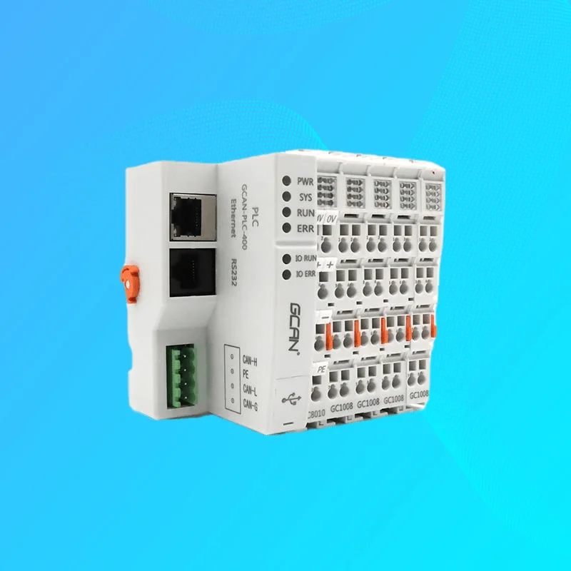 PLC Controller Supports DI DO AI AO Integrated CAN RS485/232 Ethernet Fieldbus