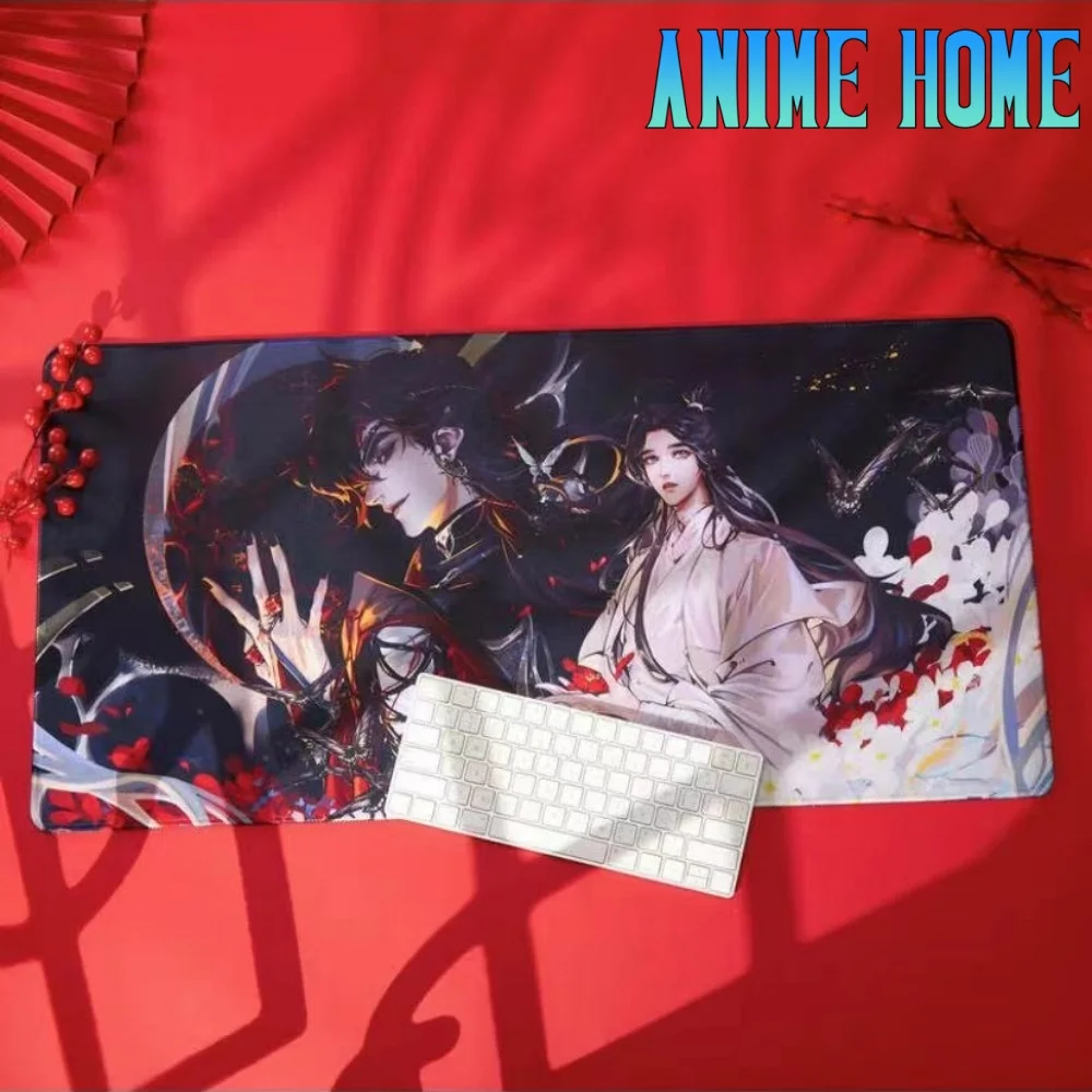 

Anime TGCF Tian Guan Ci Fu Xie Lian Hua Cheng Cartoon Mouse Mat Mouse Pad Cosplay Official Gift