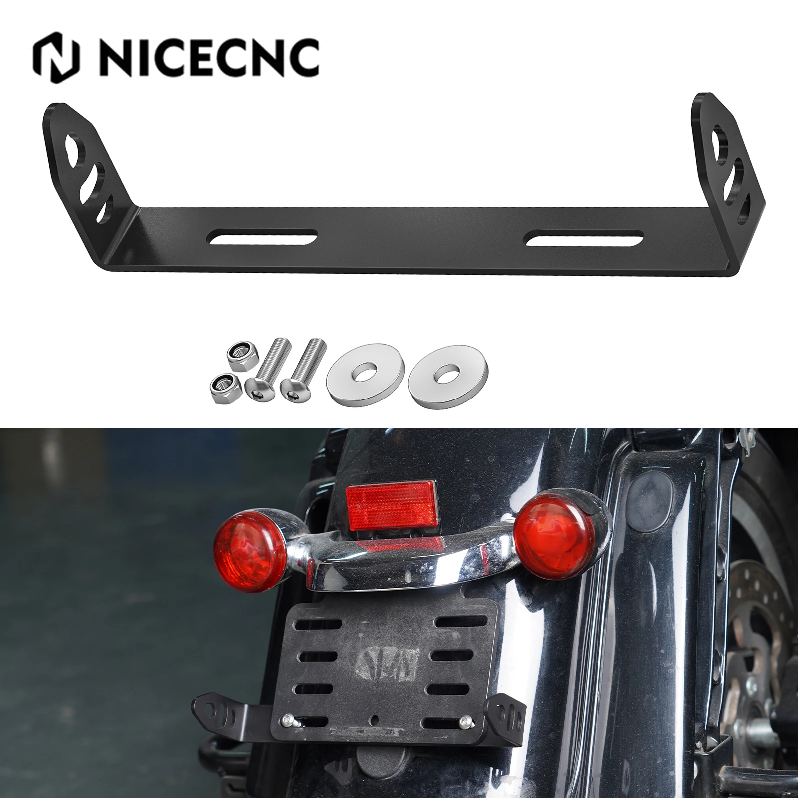 For Harley Touring Street Glide FLHX 2017-2023 Turn Signal Relocation Kit Road King FLHR 1994-2023 Special FLHRXS 2017-2023