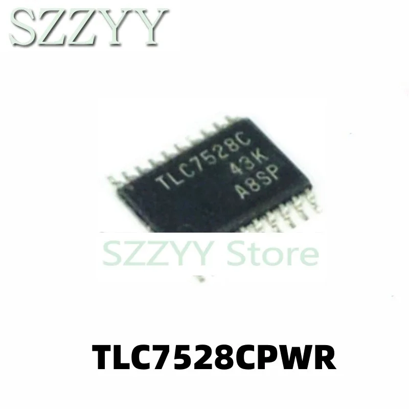 5PCS TLC7528CPWR TSSOP20 Package Multiplication Digital-to-Analog Converter Chip