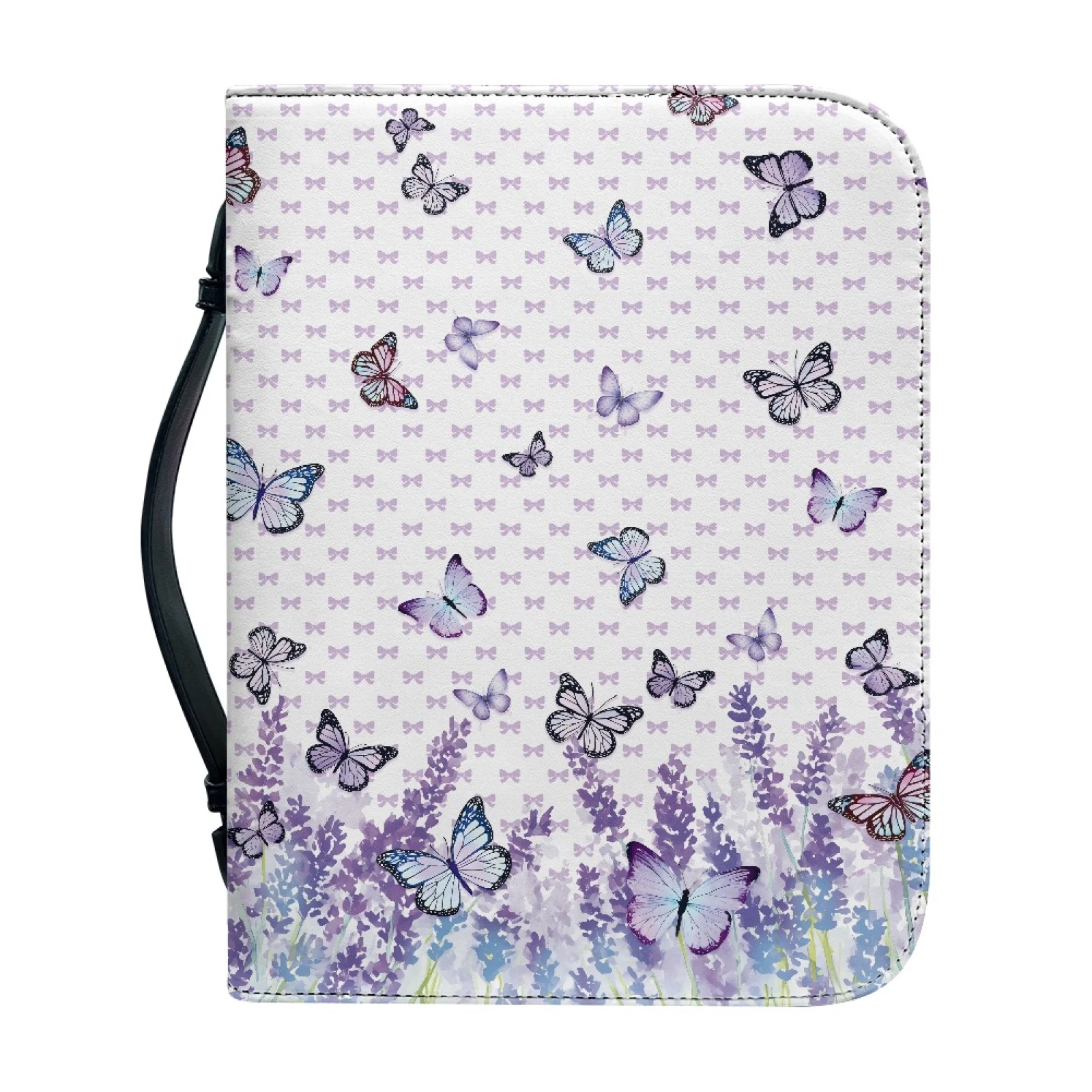 PENSTROLL Bible Cover Case Large Capacity Bible Book Covers for Church Men Butterfly Flower 2026 Collection