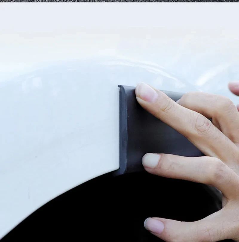 1,5 M Universal PVC Auto Dichtung Streifen Kotflügel Flares Bögen Flügel Expander Auto Kotflügel Rad Augenbraue Anti-kollision schlamm Schutz Streifen – Detail 7