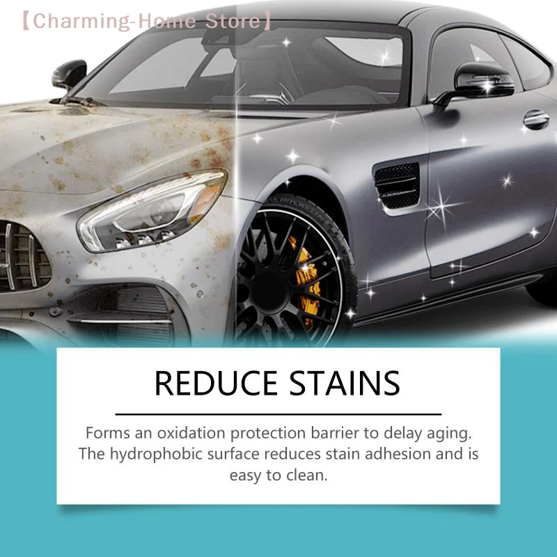 【M】Car Ceramic Coating Agent Auto Hydrophobic Layer Polishing Paint Coating Automotive Detailing Car Cleaning Products 100ml