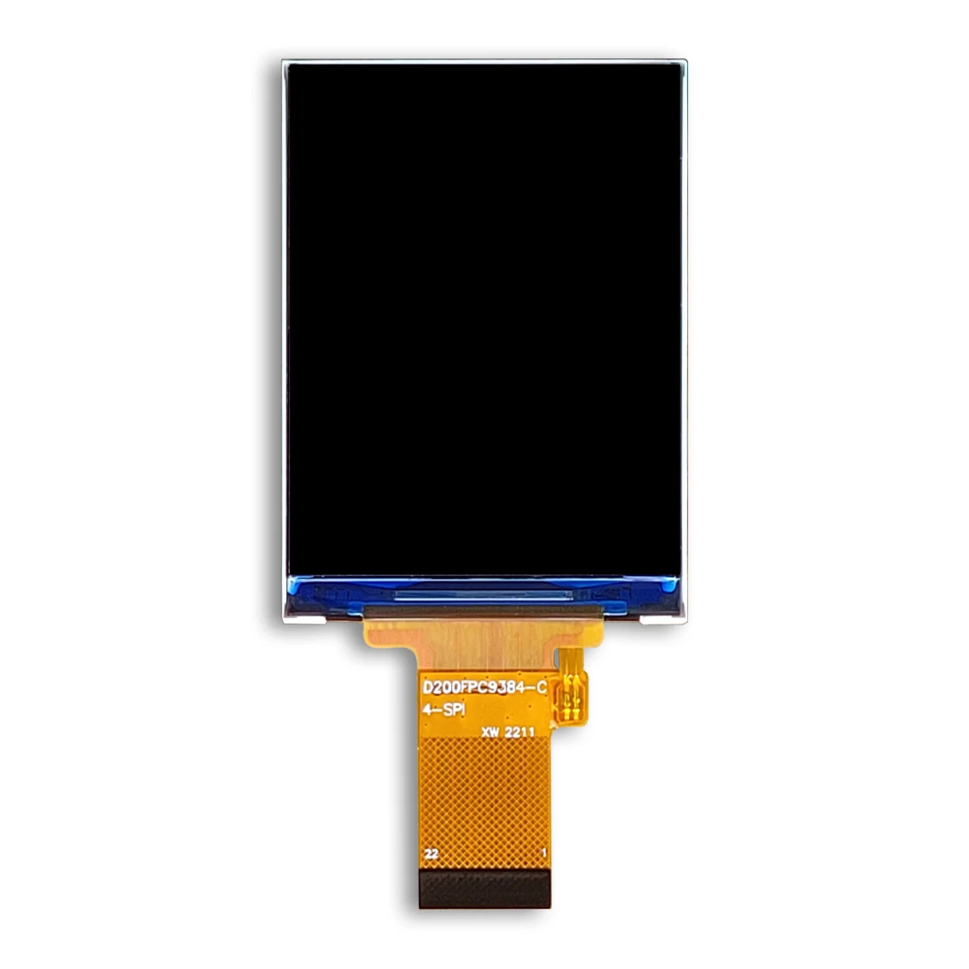 Fotografia 6: Módulo de exibição lcd de 2.0 polegadas interface spi interface serial lcd de 2 polegadas tft st7789 resolução 240*320 ips 22pin D200FPC9384-C