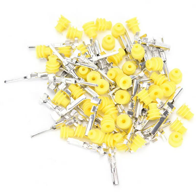 Wire AWG Marine Electrical Connectors Male female 10A Black Accessory 5pcs 2 pins Waterproof For motorcycle Useful Practical