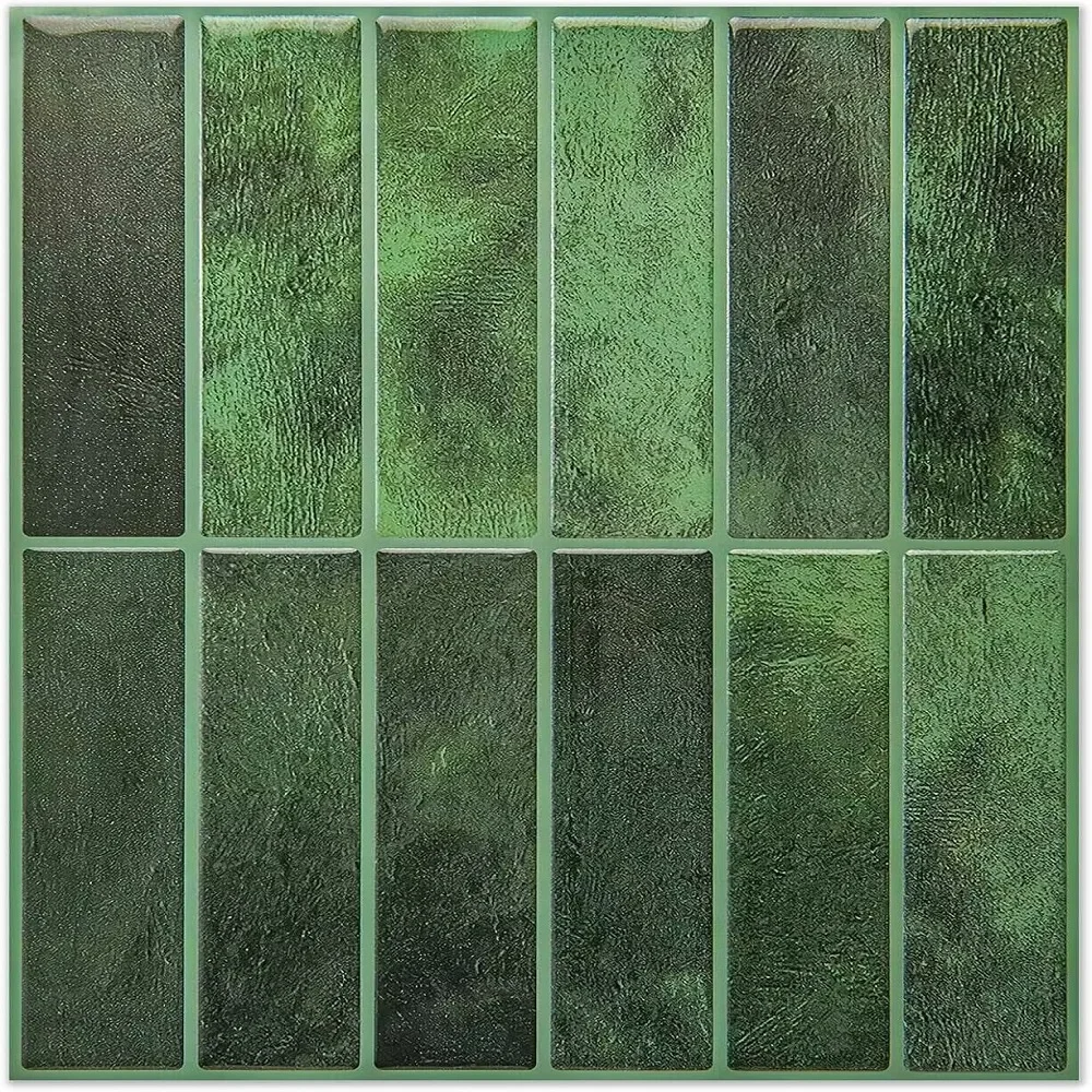 Premium Backsplash Tile for Kitchen Peel and Stick, 3D Self Adhesive Stick on Subway Tiles for Kitchen, Bathroo
