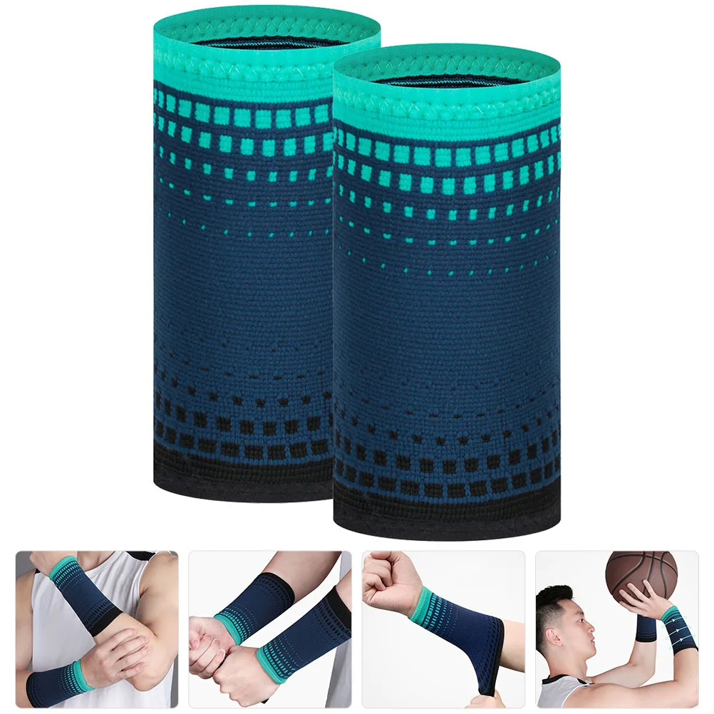 

2Pcs Wrist Support Brace Wear-Resistant Lightweight Portable Training Protective Sleeve Gym Fitness Wrist Protector