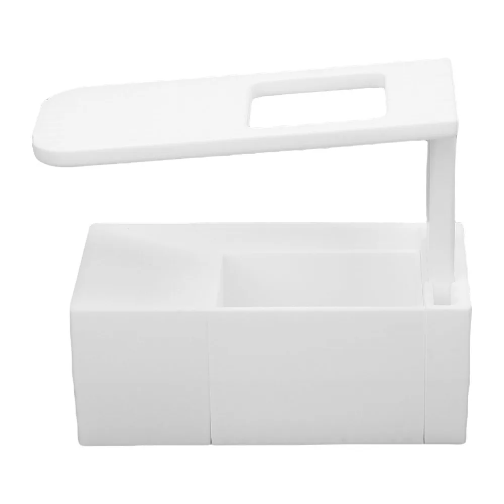 Convenient White Trading Card Scanner PLA 9x18x18cm Card Scanner Phone Holder Card Scanner Stand For Trading Cards