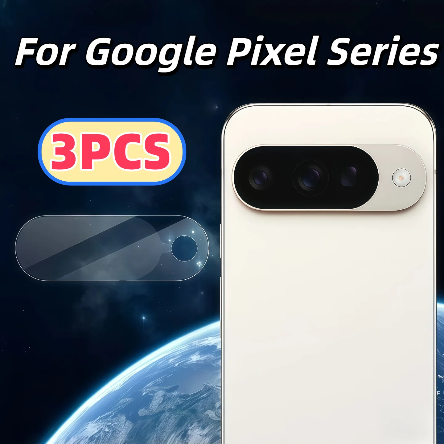 3 قطعة HD واضح الزجاج المقسى حامي عدسة الكاميرا لجوجل بكسل 9 برو XL 8 7 6 6A 7A 8A أضعاف مقاومة للخدش