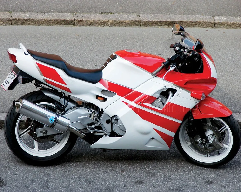 For Honda CBR 600F2 F2 91-94 CBR600RR CBR600F2 Red White CBR600 F2 1991 1992 1993 1994 91 92 93 94 ABS Fairing Kit