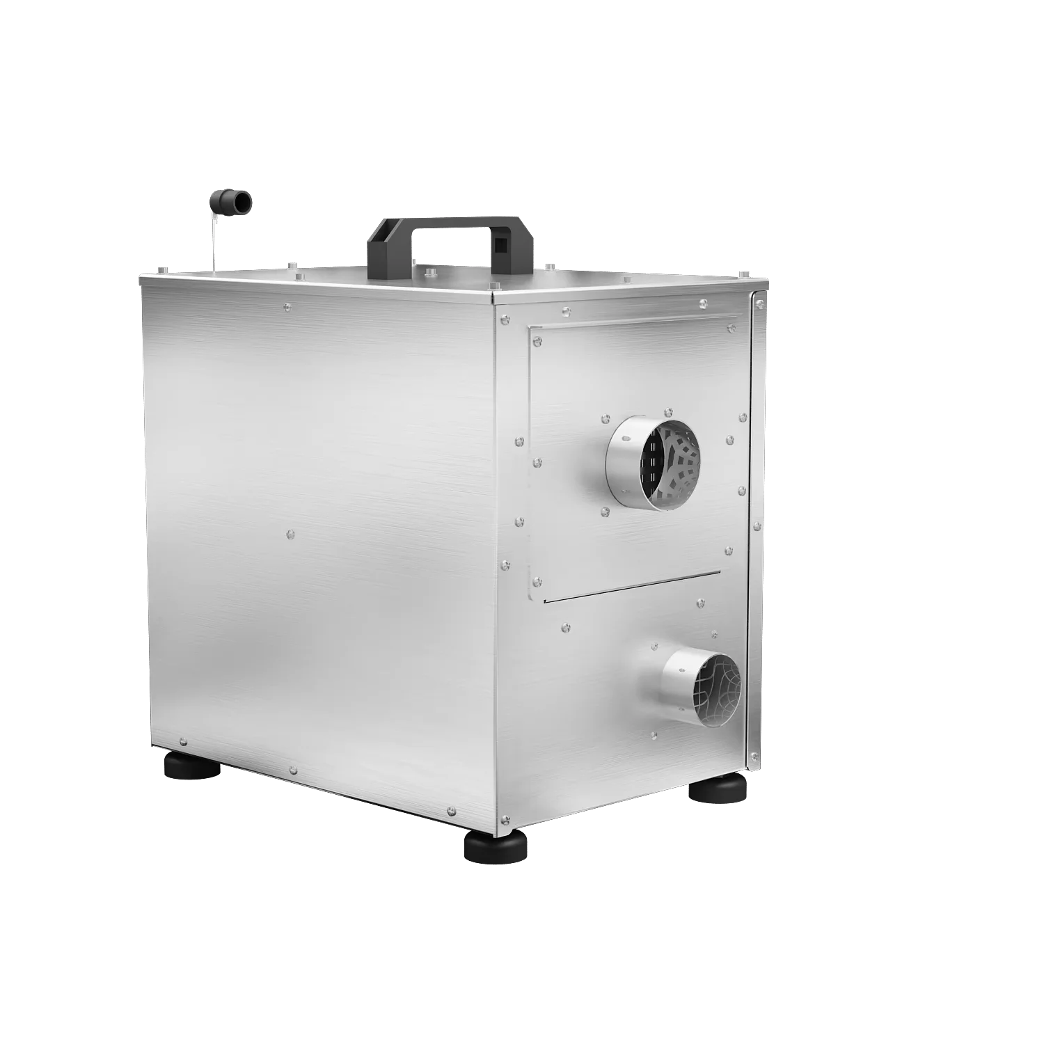 0.4KG/H  Stainless Steel Desiccant Dehumidifier 100 Air Flow Dry Rotor  Compact Desiccant Dehumidifier Used in Lower Temperature