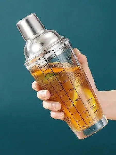 400ml-透明カクテルシェーカー-スケールバーシェーカーカップ付き-ドリンク混合用-キッチン-ホームエンターテイメントアクセサリー