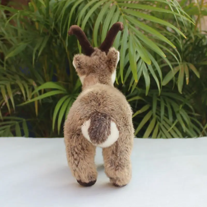 Beurre d'antilope de mouton mignon pour enfants, jouets de chiffon en peluche, cadeaux pour petite amie, accessoires d'éducation précoce