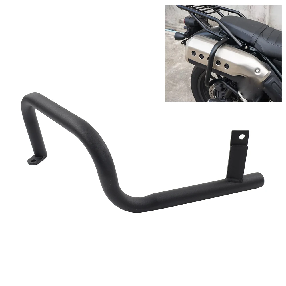 Motorcycle Exhaust Pipe Protection Bar Protector Guard For Honda CL250 CL300 CL500 23-24