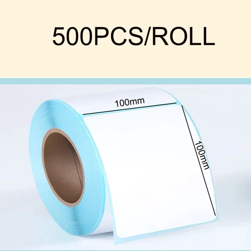 100x100mm/100x150mm/76x130mm Thermal Paper for Printer Thermal Shipping Label Shipping Barcode Sticker No Carbon Band required