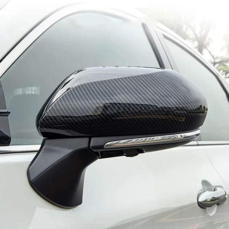 Car Rearview Mirror Cover Trim For Toyota C-HR 2016-2022 2023 Left Hand Drive Side Mirror On ABS Exterior Styling