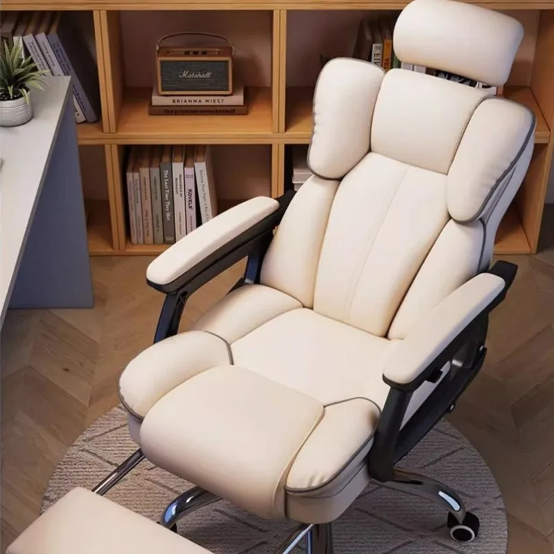 Modern Computer Office Chair Study Cushion Living Room Luxury Office Chair Support Gaming Chaise De Bureau Furniture Accessories view 3