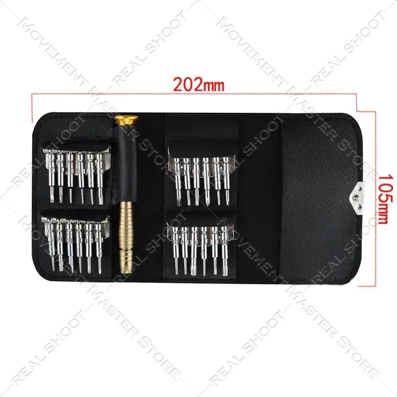 Mini Precision Screwdriver Set 25 in 1 Electronic Torx Screwdriver Opening Repair Tools Kit for iPhone Camera Watch Tablet PC