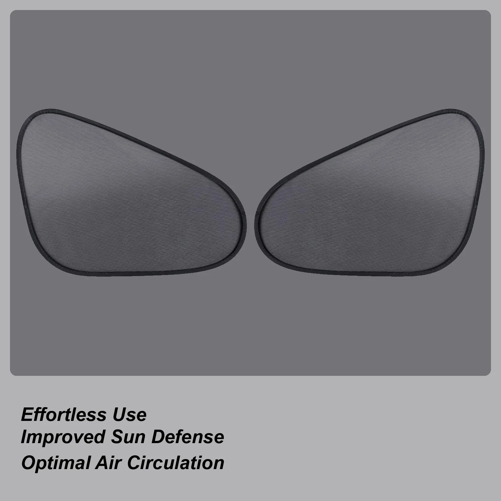 

Sun Shade Car Window Auto Side Window Sun Cover Mesh Sunshade Blocker Electrostatic Adsorption Auto Glass Sunblock Cover For