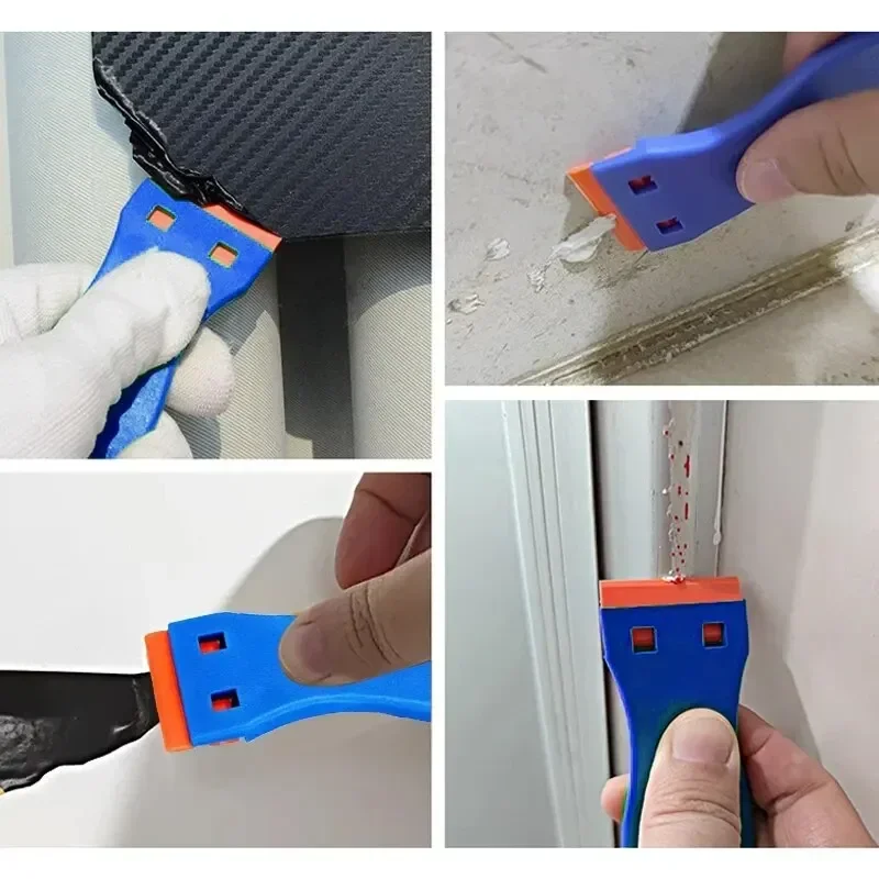 Glue Removal Scraper Multifunctional Plastic Glass Removal Cleaning Scraper Car Film Application Tool Kitchen Cleaning Shovel