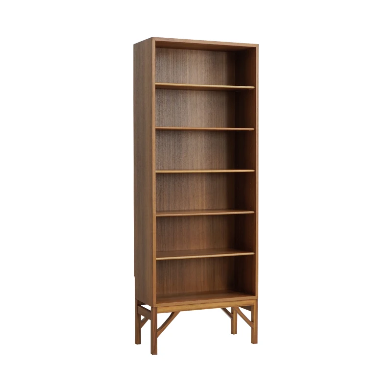 

Mogensen high cabinet Nordic medieval solid wood floor-to-ceiling bookcase narrow cabinet display storage cabinet dining side ca