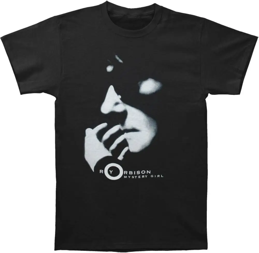 

Roy Orbison Men's Mystery Slim Fit T-Shirt Black