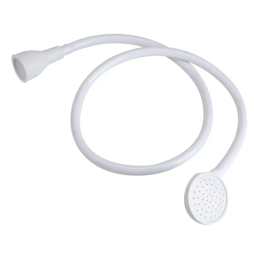Portable Push-On Design Pet Shower Spray PVC Hose Portable Pet Shower Head Handheld Sprayer Faucet Attachment For Pet Bathing