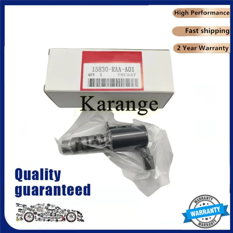 Nova válvula solenóide de temporização variável vvt 15830-raa-a01 917-277 para honda element accord l4 2.4l 03-11 peças de automóvel 15830raa01