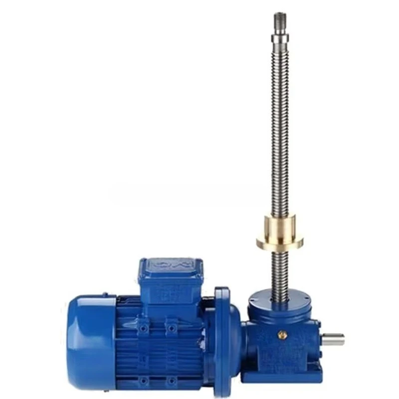 Small rotating vertex electric worm gear spiral