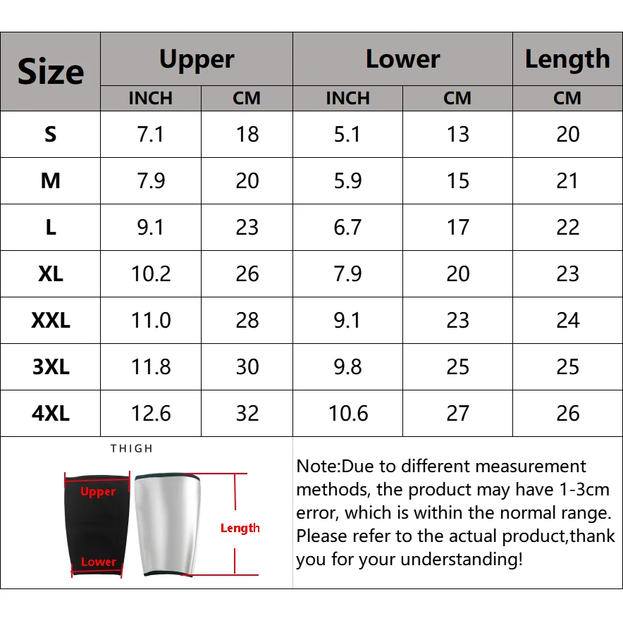 Thigh Trimmer Trainer Belts Shapewear Slimming Leggings Body Shaper Women Hot Thermal Thigh Sauna Sweat Fat Burning Leg Sleeves view 4