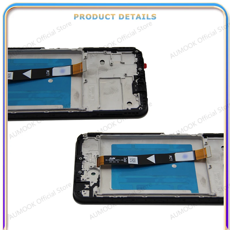 Wyświetlacz LCD do Samsung Galaxy A22 4G 5G A225 A226 Wyświetlacz Ekran dotykowy Digitizer Panel montażowy z ramką Wymiana Wymiana — zdjęcie produktu 6