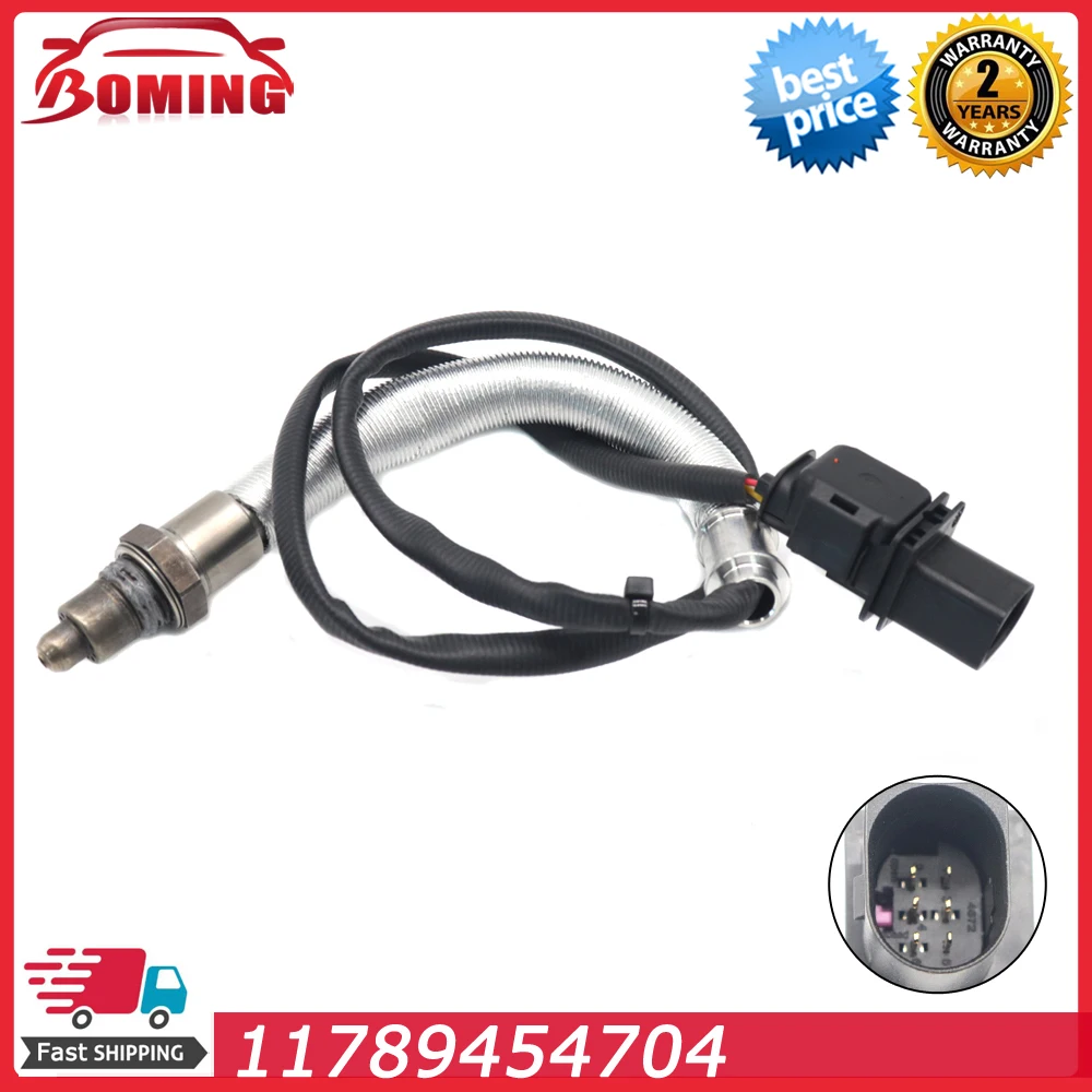 Car Rear Upstream Air Fuel Ratio O2 Oxygen Lambda Sensor 11789454704 For BMW M2 M3 M4 2023-2024 11-78-9-454-704