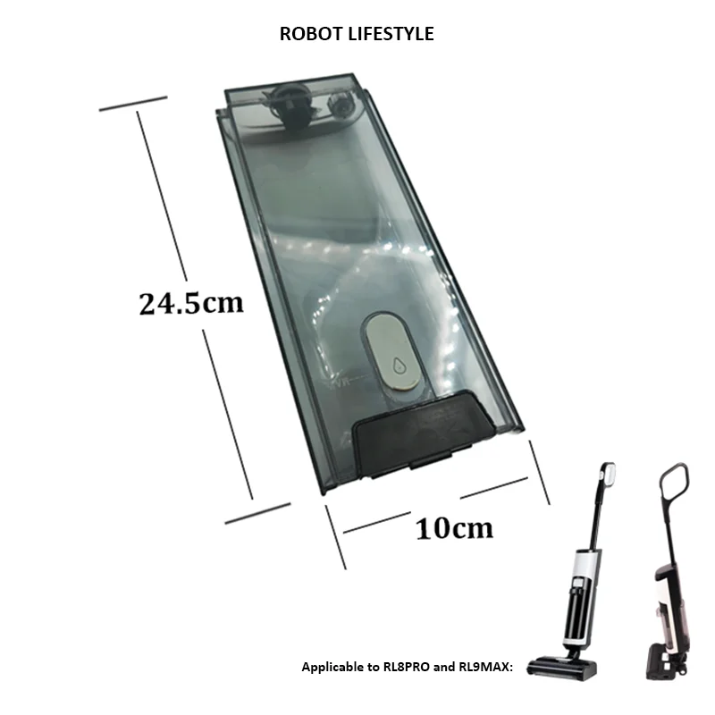 Clean Water Tank for Wireless Handheld Vacuum Cleaner RL8PRO RL9MAX,Spare