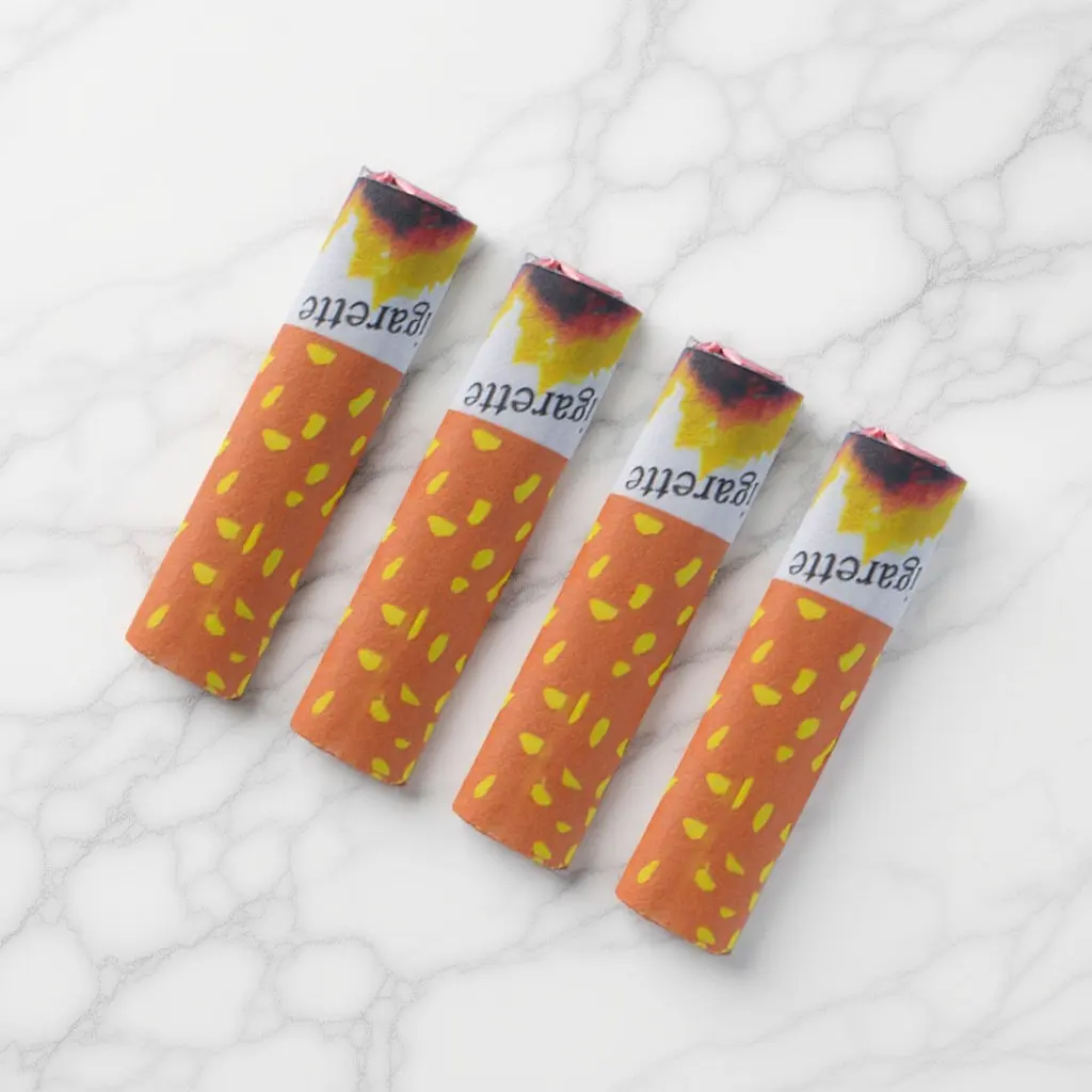 

4Pcs Simulation Cigarette Props Realistic Looking Puff for Halloween Cosplay Masquerade Parties Photo Shoots April Fools Day