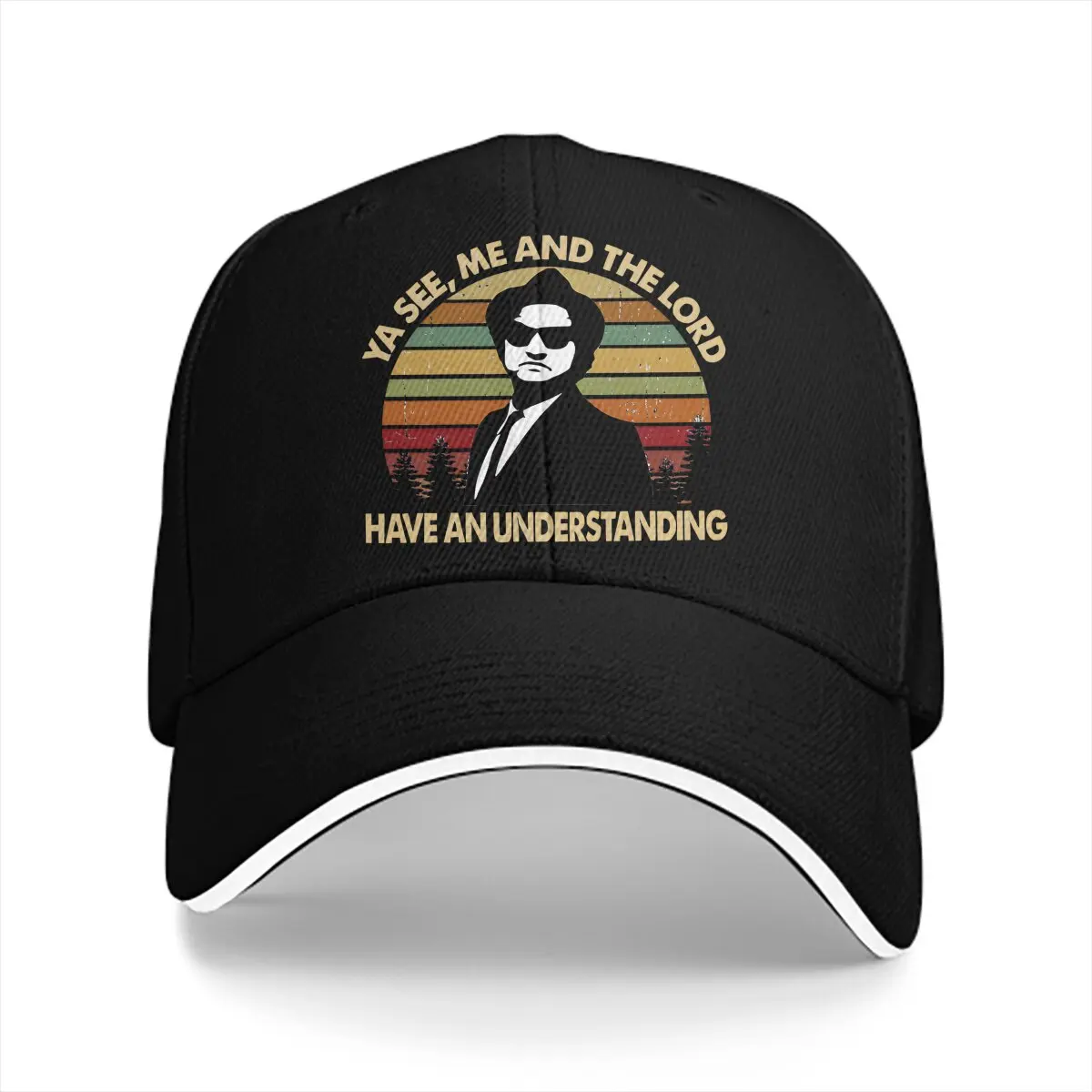 Summer Cap Sun Visor Ya See Me And The Lord Have An Understanding Hip Hop Caps The Blues Brothers Cowboy Hat Peaked Hats