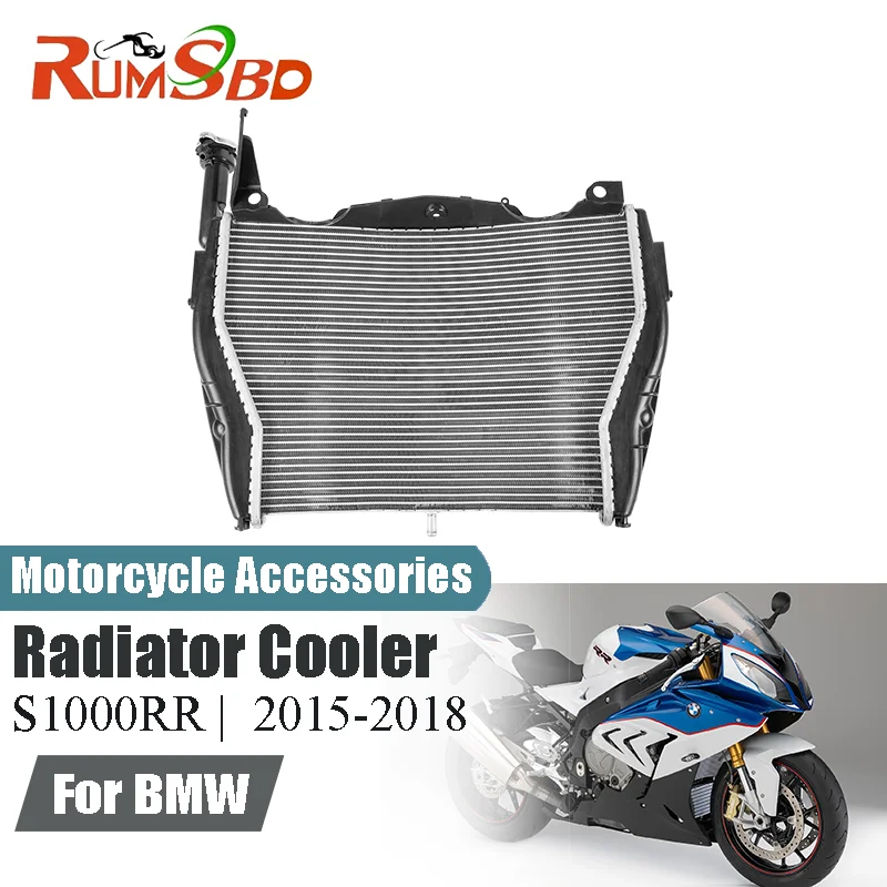 S1000RR Motorcycle Replacement Radiator For BMW S1000 RR 2015-2018 2016 2017 Water Cooling Cooler System Aluminum Accessories