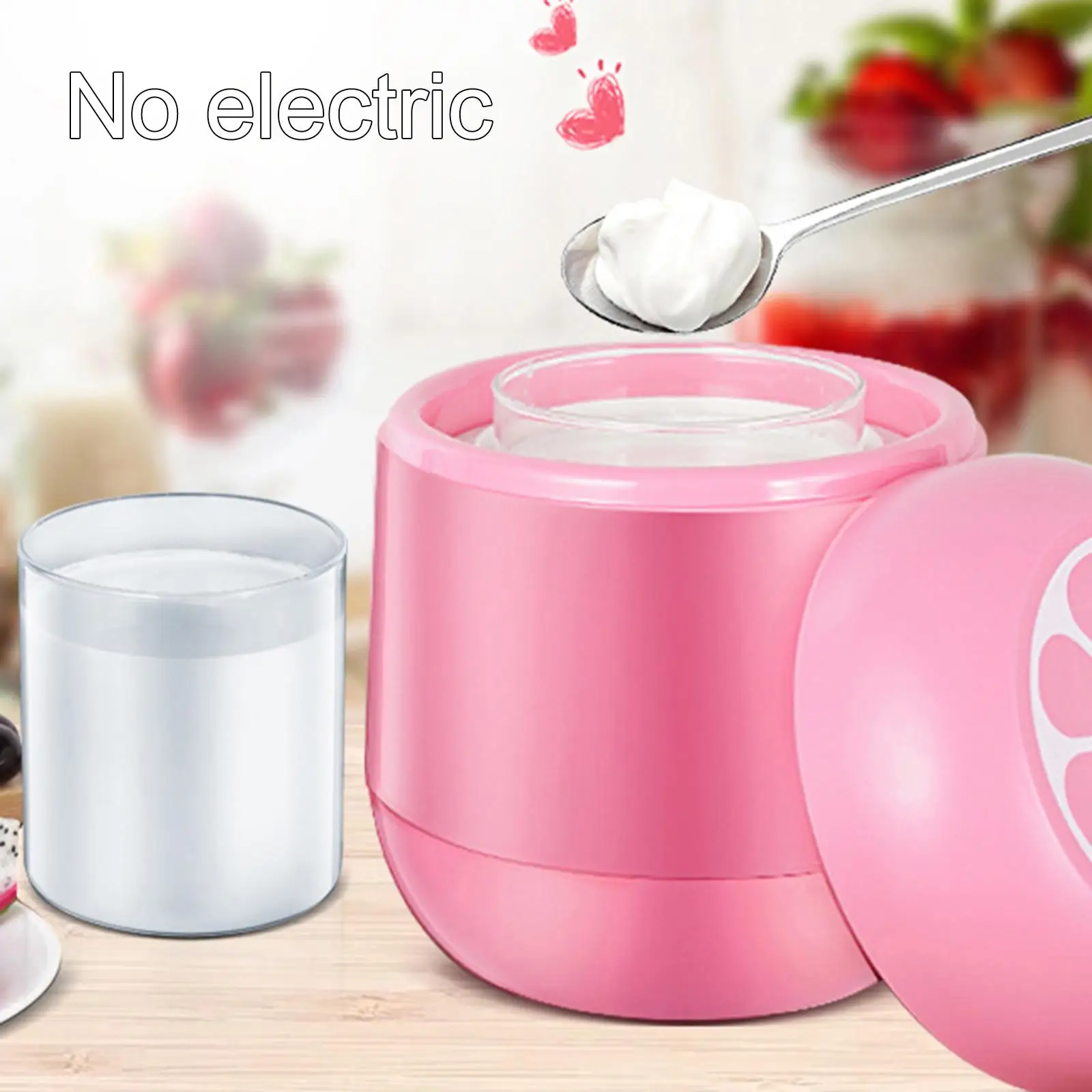 

Mini Yogurt Maker Cheese Fermenter Vegan Plain Appliance BPA Free ABS Plastic Yogurt Device for Home
