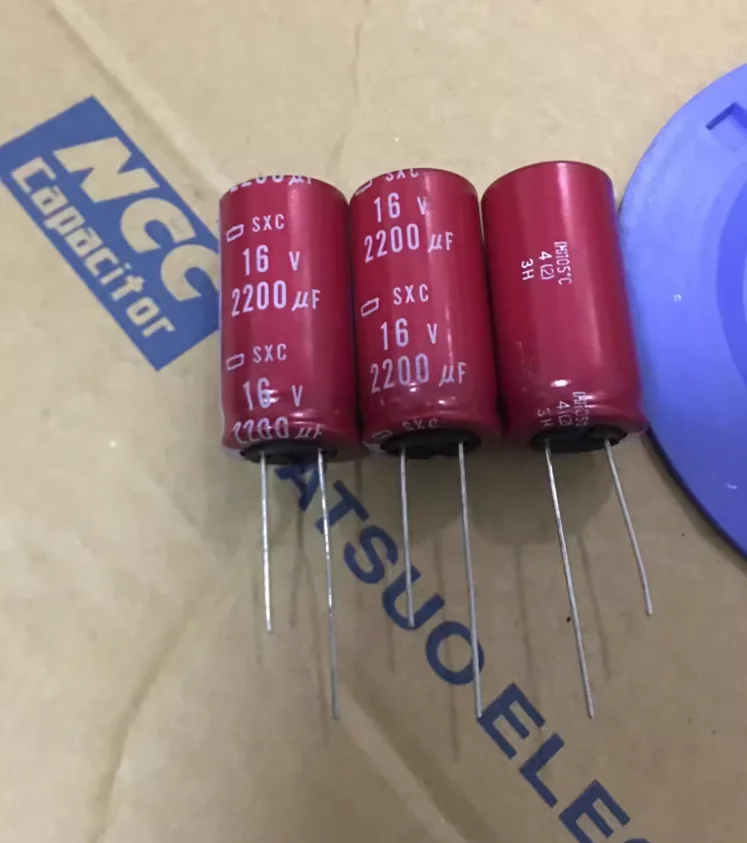 20pcs/lot original Japanese old nippon 16V 2200UF SXC 18x35mm electrolytic capacitor NCC capacitor free shipping