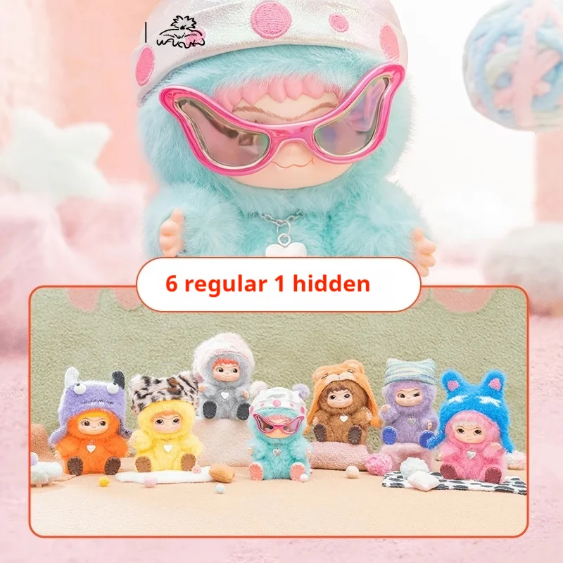 

Wakuku Mao Mao Chao Fun Party Series Blind Box Handmade Doll Trendy Collectible Toy Gift In Stock