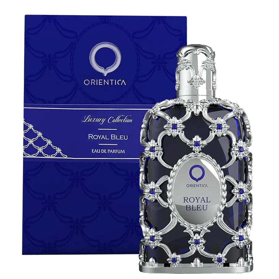 Orientica Royal Bleu Eau De Parfum 80ml - كولونيا خشبية حارة طازجة تدوم طويلاً للرجال، هدية عيد الميلاد الفاخرة #3