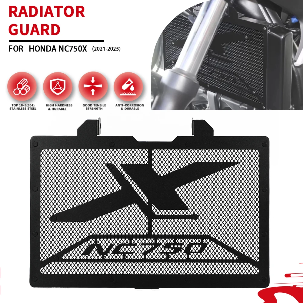دراجة نارية الملحقات شبكة المبرد غطاء حماية حامي لهوندا NC750X NC 750X NC750X 2021 2022 2023 2024 2025 2026