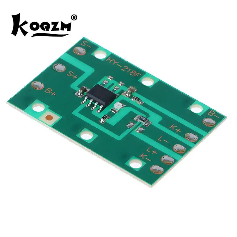 1pcs Universal Headlamp Circuit Board Strong And Weak Flash Three Gears 3.7V Zoom Fixed-focus Headlamp Circuit Board