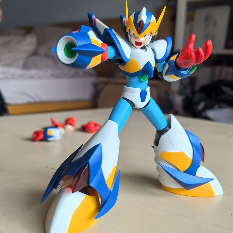 Rockman Kp701 X Falcon Armor figura de acción SS modelo Kit Megaman X5 juguetes de montaje ornamento niños regalos de Año Nuevo