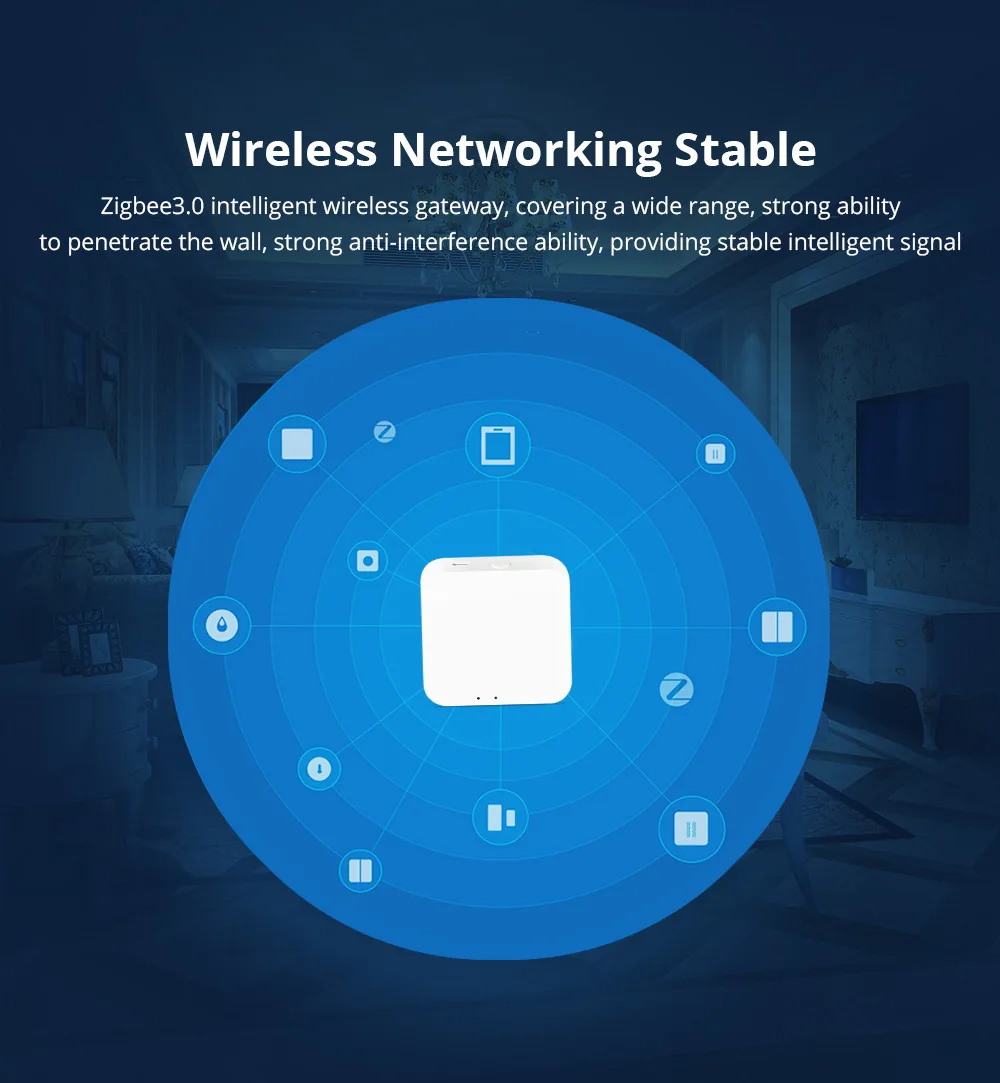 Mini gateway Smart Home multimodale con WiFi ZigBee 3.0 Dispositivi intelligenti Bluetooth Compatibile con l'app Smart Life Controllo remoto