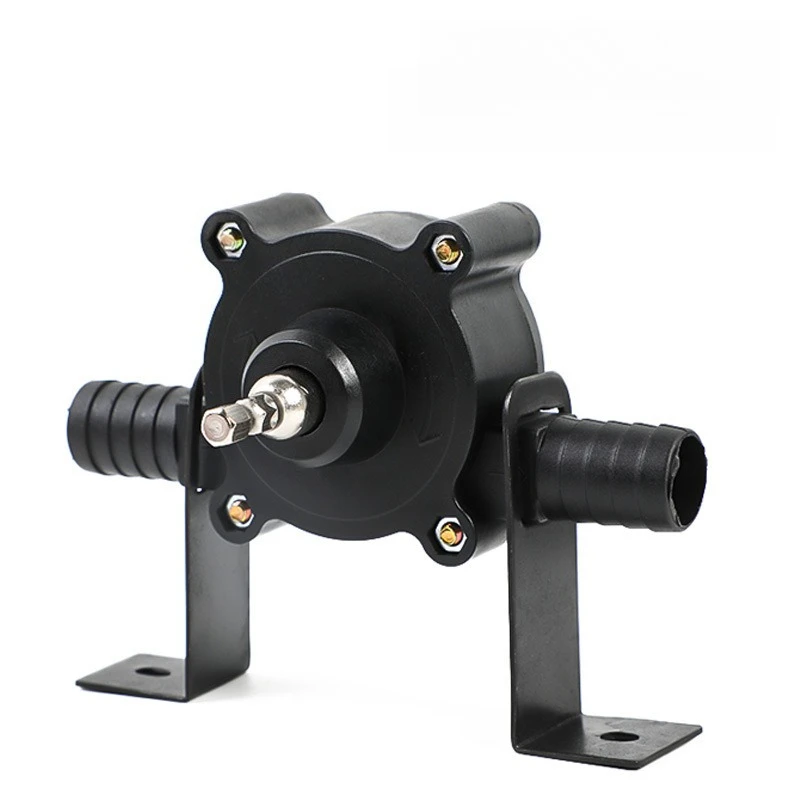 Electric Drill Pump Portable Mini Hand Self-priming Liquid Transfer Pumps Diesel Oil Fluid Water Pump Home Garden Outdoor Tool
